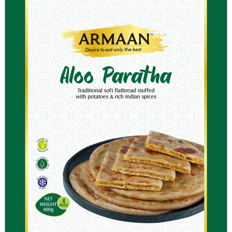 ARMAAN ALOO PARATHA 400G 4PCS