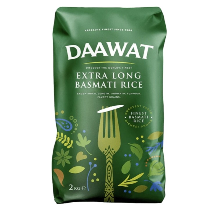 Daawat Extra Long Basmati 2kg