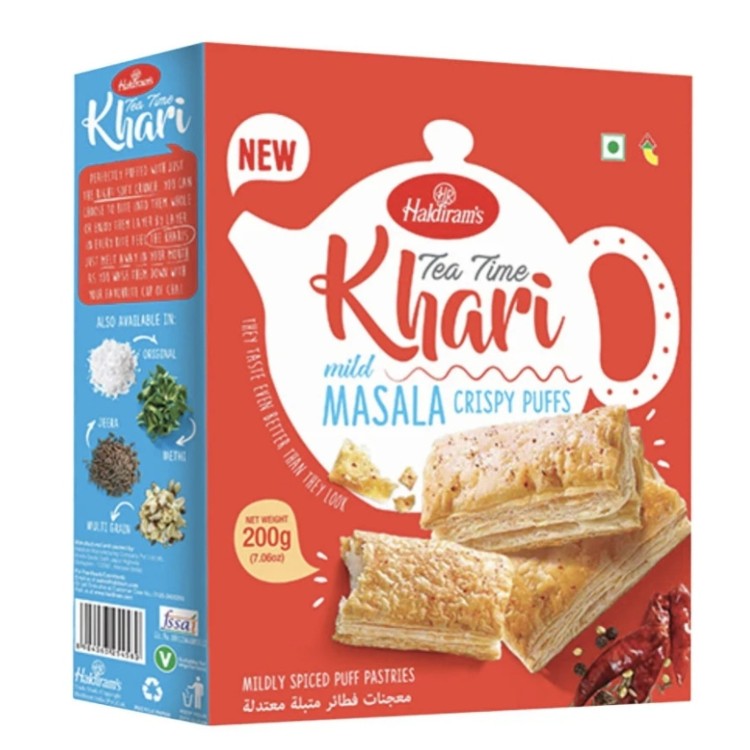 haldiram's tea time khari mild masala 200gms