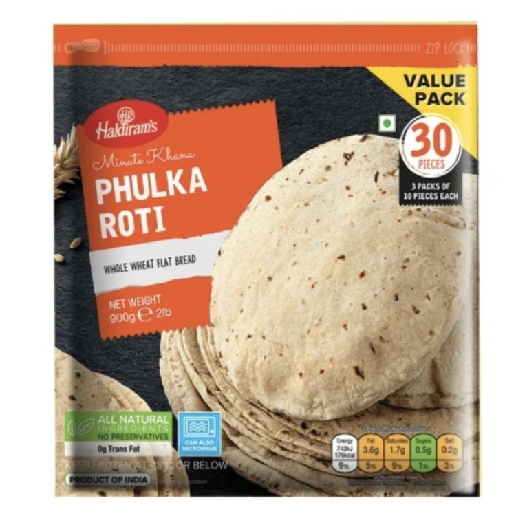 HALDIRAMS PHULKA ROTI 12PCS