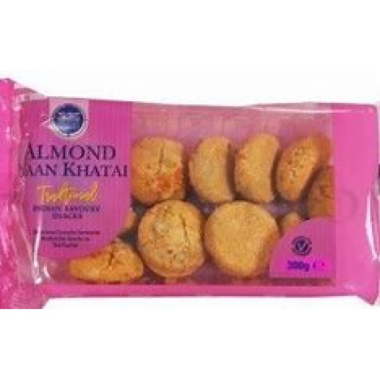 HEERA ALMOND NAAN KHATAI 300GM