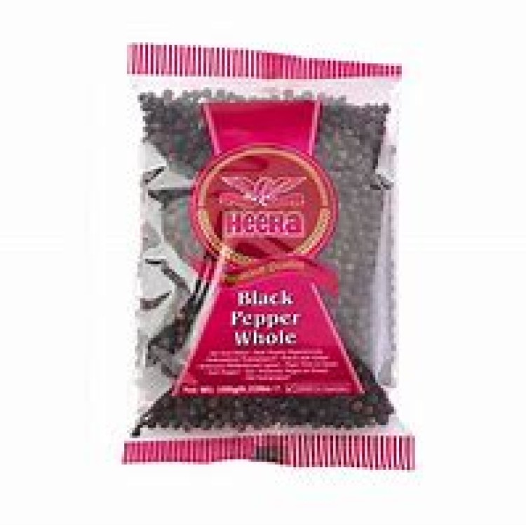 HEERA BLACK PEPPER WHOLE 100GM