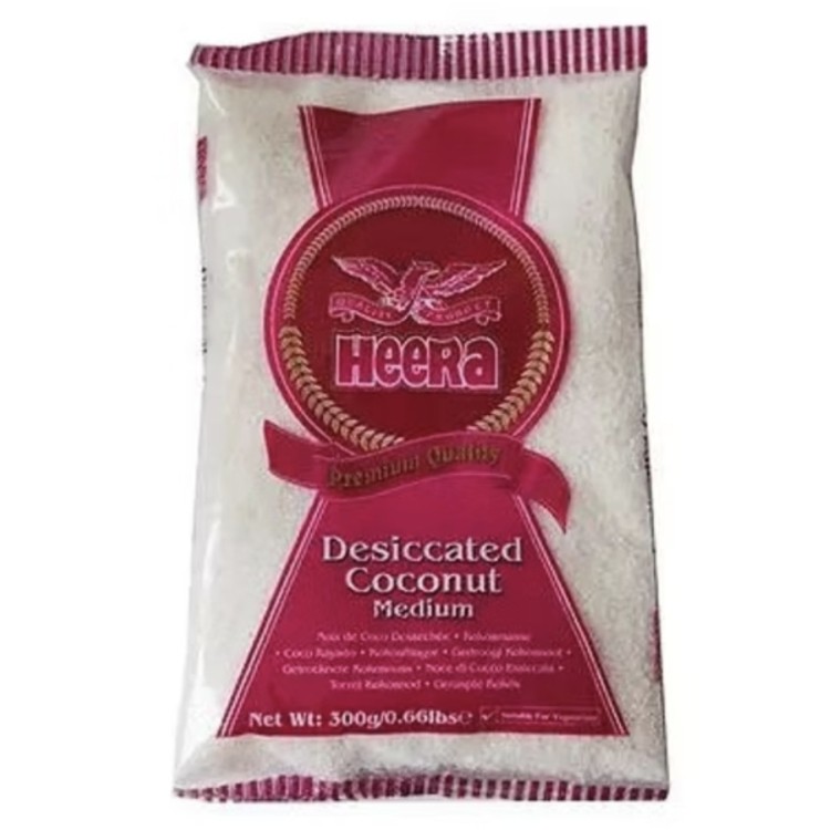 HEERA Desiccated coconut medium 300gms