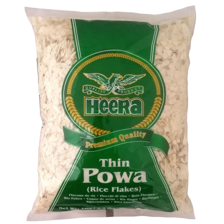 HEERA THIN POWA (RICE FLAKES) 1KG