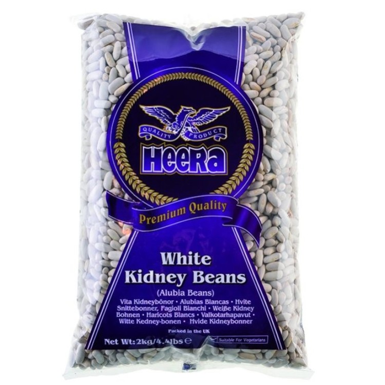 HEERA WHITE KIDNEY BEANS(CANNELLINI BEANS) 2KG