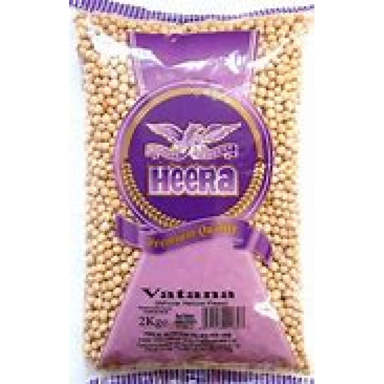 HEERA YELLOW PEAS (VATANA) 2 KG