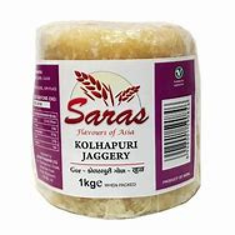 SARAS KOLHAPURI JAGGERY 1kg