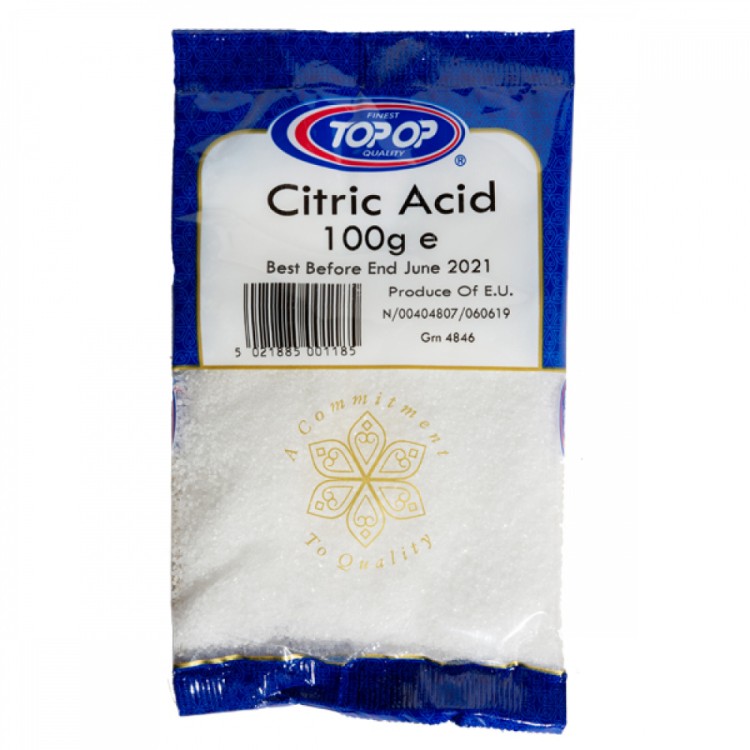 Topop Citric Acid 100g
