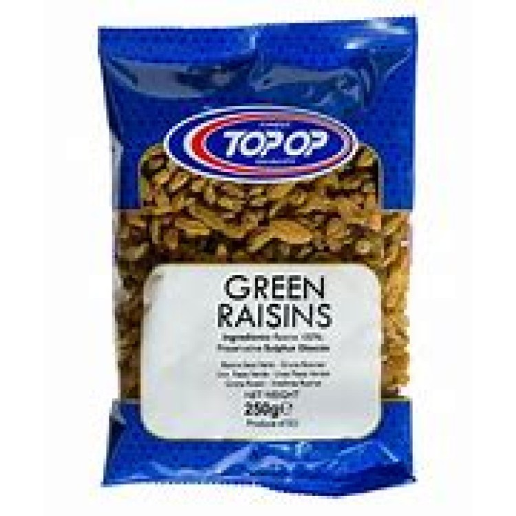 Topop Green Raisins 250gm