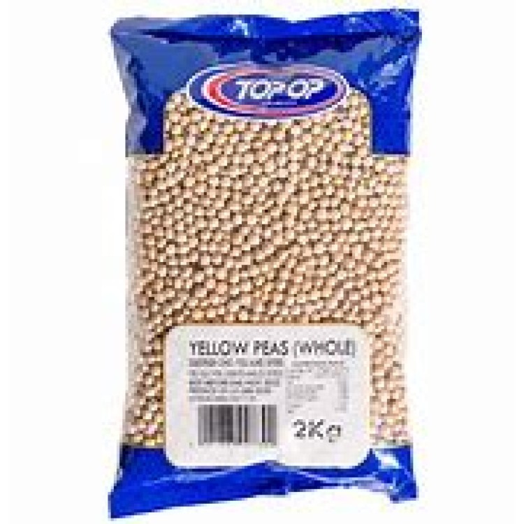 Topop Yellow Peas Whole 2kg