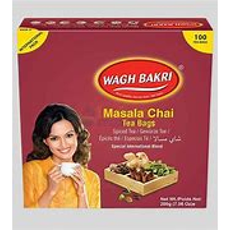 WAGH BAKARI 100 TEA BAGS